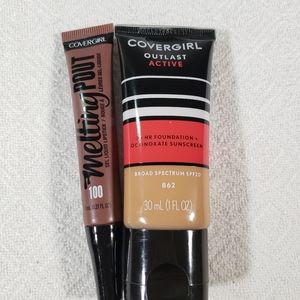 CoverGirl Outlast Active Foundation & Melting Pout